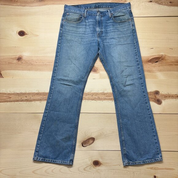 Levi's Other - Levi's Jeans Mens 36x32 Blue Denim Pants 527 Bootcut Slim Red Tab